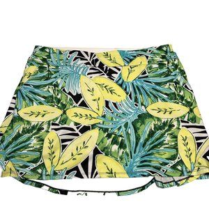 Coral Bay Golf Ladies sz 1x XL Tennis  Pickleball skort Floral Pull On Stretch